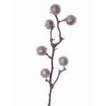 Konstgjord edeldistelgren ROBBY, silver, 80cm, Ø4cm