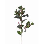 Konstgjord ilexkvist TIBAR med bär, grön, 75cm