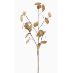 Konstgjord Lunaria-gren BAMBY, guld, 90cm