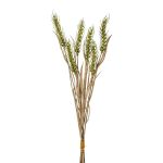 Konstgjord vete-bukett TILPA med ax, grön, 50cm