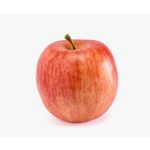 Konstgjord äpple AMENDO, röd-gul, 6,5cm, Ø7,5cm