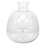 Blomvas ASUMINI i glas, klar, 28,5cm, Ø24,5cm