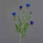 Konstgjord blomma, blåklint ORTIGO, blå, 60cm, Ø2-6cm