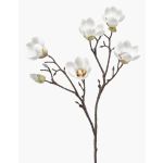Konstblomma magnolia ANEU, krämfärgad, 65cm, Ø7-8cm