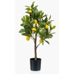 Konstgjord citronträd ALLANDE med frukter, 70cm