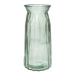 Bordvas RUBIE i glas, grön-klar, 24cm, Ø11cm