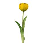 Konstgjord tulpan LURANA, gul, 35cm, Ø5cm