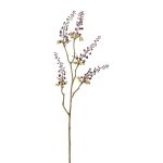 Dekorativ kvist med kermesbär BLORNE, bär, vinröd, 60cm