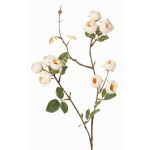 Konstgjord kålros-gren LORRAINE, Eco Collection, krämgul, 60cm, Ø3cm