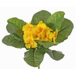 Konstgjord primula SUNDARA på stickpinne, gul, 20cm, Ø4cm