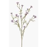 Konstgjord blomstergren, kornblomma ZENOBIOS, blå-lila, 80cm, Ø3-4cm