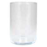 Cylindrisk glasvas SANYA OCEAN, klar, 15cm, Ø10,1cm