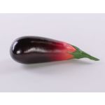 Konstgjord aubergine KOE, mörkvioletta, 20cm