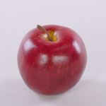 Konstgjort äpple MONANS, rött, 7cm, Ø8,5cm