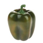 Konstgjord paprika PINTO, grön, 9cm, Ø7,5cm