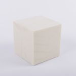 ®mosy blomsterfoamkub GABRIO för konstblommor, krämfärgad, 12x12x12cm