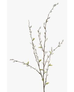 Konstgjord gren av kätzchenweide WALDEMAR med blommor, brun, 120cm Konstgjord gren av kätzchenweide WALDEMAR med blommor, brun, 120cm
