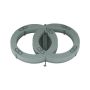 OASIS® våtsteckskum bilformade vigselringar, bröllopsdekoration, med sugkopp, plastbotten, grön, 57x39x7,5cm