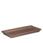 Rektangulär planteringslåda med underlägg DULAN i terrakotta, brun, 42,5x3,8cm