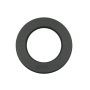 OASIS® Black Ideal våtsteckmassa krans, Naylor Base plastunderlag, halkskyddsnoppor, svart, 5cm, Ø30cm