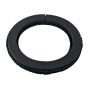 OASIS® Black Ideal våtsteckmassa krans, Biolit skål av återvunnet papper, svart, 6cm, Ø51cm