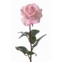 Konstgjord ros AMELIE, rosa, 70cm, Ø9cm