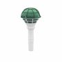 OASIS® våtsteckningssvamp, brudbukettställ med plasthandtag, galler, grön, Ø8cm