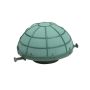 OASIS® våtsteckningsmassa för Auto Corso, bröllopsdekoration, plastunderlag, galler, med sugkopp, grön, 13cm, Ø20cm