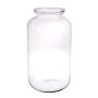 Glasvas WILLIE, återvunnen, transparent, 41cm, Ø23cm