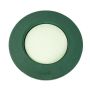 OASIS® våtsteckningsskum Podest Ring, sorgfloristik, Bioline träunderlag, grönt, 4,5cm, Ø37cm