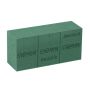 OASIS® Standard Maxlife våtsticksmassa i block med skärlinjer, grön, 23x11x7,5cm