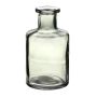 Flaskvas BARTOLOMEA i glas, ljusgrön-klar, 11,8cm, Ø6,8cm