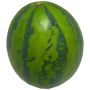 Dekorativ frukt - vattenmelon BERCA, grön, Ø15cm