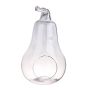 Terrarium i glas YVIE i päronform, klart, 36,5cm, Ø21cm