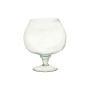 Stort konjakglas EGBERTINE med fot, återvunnet, transparent, 26cm, Ø22,5cm