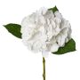 Konstblomma hortensia KLUVT, vit, 50cm
