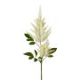 Dekorativ kvist av astilbe GORVEL, vit, 85cm