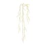 Dekorativ kvist av borsthirse BRULIN med ax, hängande, beige, 125cm