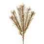 Dekorativ kvist nålkudde Protea KROLI med knoppar, torkad look, krämbeige, 50cm, Ø1-2cm