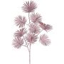 Konstgjord gren av Washingtonpalme GRAVIK, rubinröd, 70cm