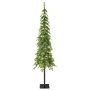 Konstgjord högstammig gran MOLDE DELUXE, LED-lampor, 150cm, Ø30cm