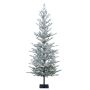 Konstgjord gran LILLESAND SPEED DELUXE, snötäckt, LED-belysning, 180cm, Ø70cm
