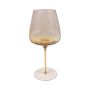 Vinglas EDELMIRA i glas, orange-brunt-klart, 23cm, Ø10cm