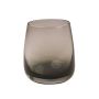 Juiceglas EDELMIRA, grå-klart, 9,5cm, Ø8,5cm