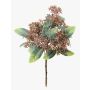 Konstblomma Osmanthus fragrans SIBENA på stativ, beige-brun, 20cm