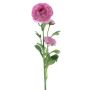 Konstblomma ranunkel PROTO, cerise, 65cm