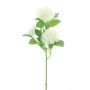 Konstgjord snöbollskvist CASTA, krämfärgad, 45cm