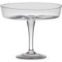 Serveringsskål i glas MICK på fot, transparen, 20,5cm, Ø24,5cm