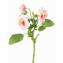 Dekorativ kvist med penséer SIANIE, rosa-cerise-gul, 35cm, Ø5-6,5cm