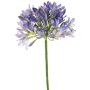 Konstgjord agapanthusblomma KAFENA, blå-lila, 90cm, Ø20cm